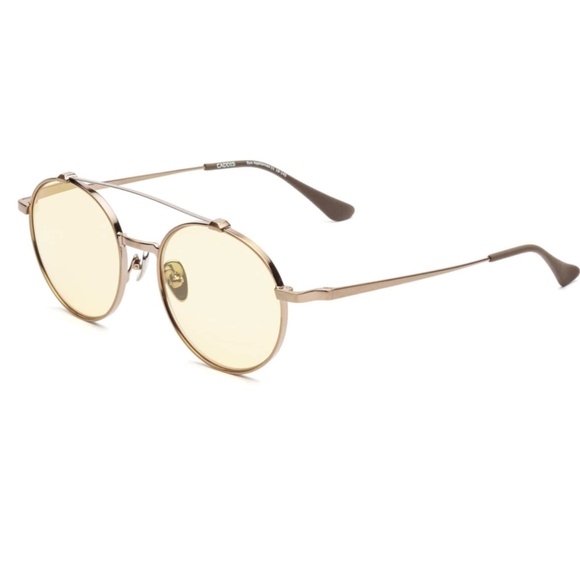 Caddis Accessories - Caddis Readers Venus in Matte Vintage Gold 0.0x magnification